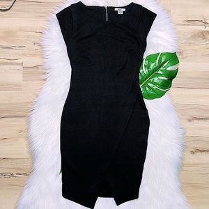 SOLD Bar III Cocktail Dress || Asymmetrical Split